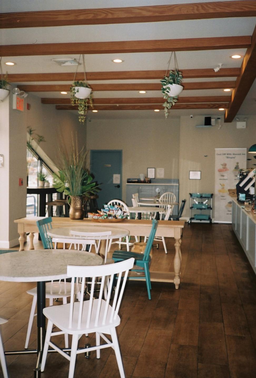 Restaurant interior space